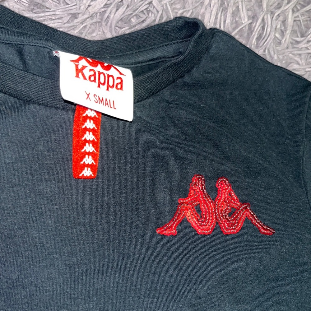 Black Mid Sleeve Kappa Dress